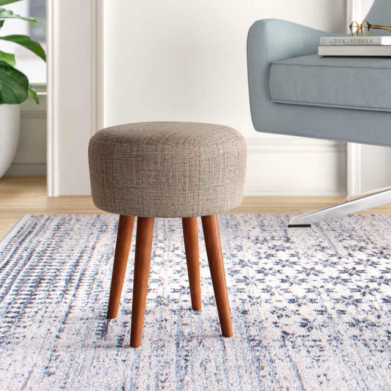 Foundstone Linda Solid Wood Accent Stool & Reviews Wayfair